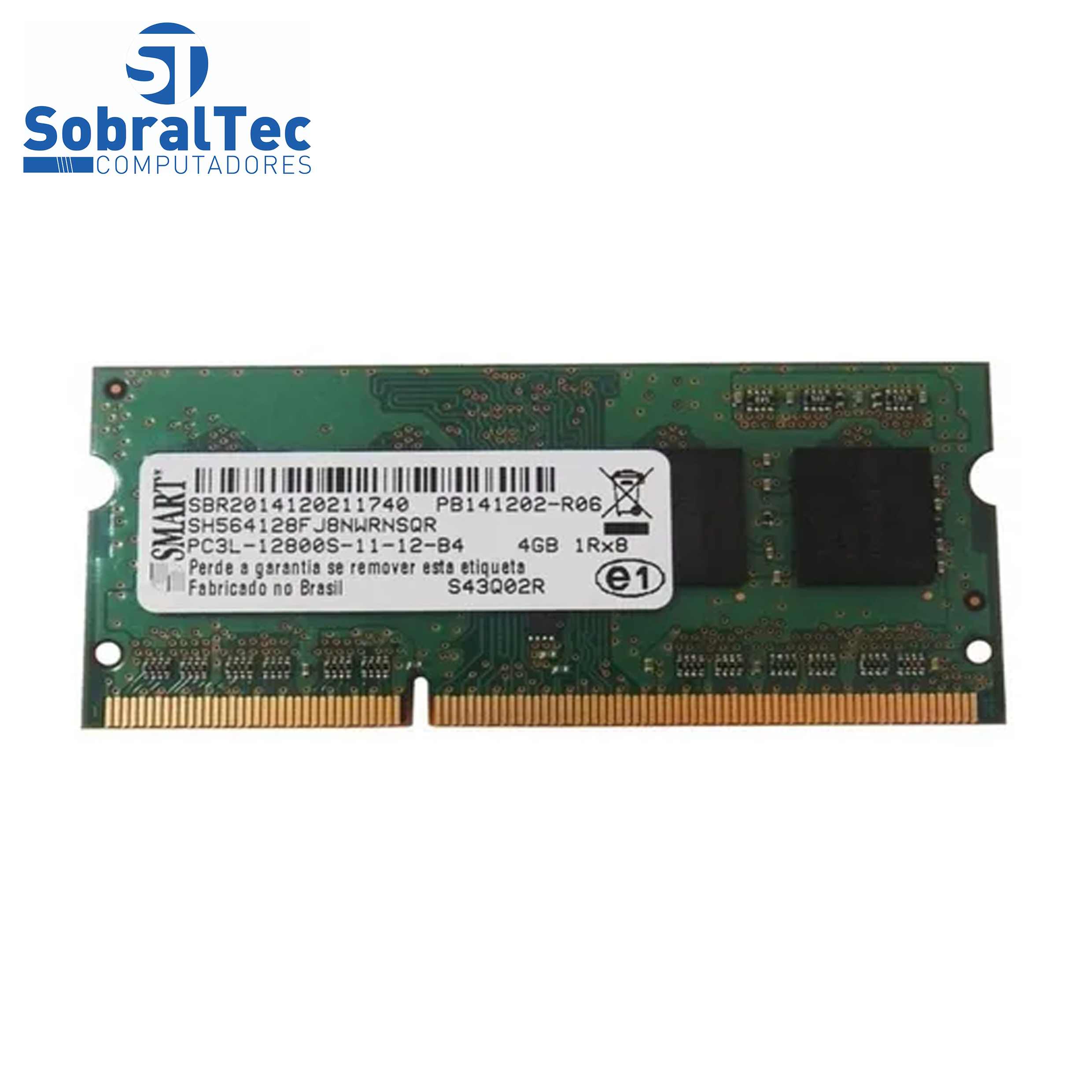 Memoria Ram Smart Ddr3 Pc3L-128005-11-11-F3